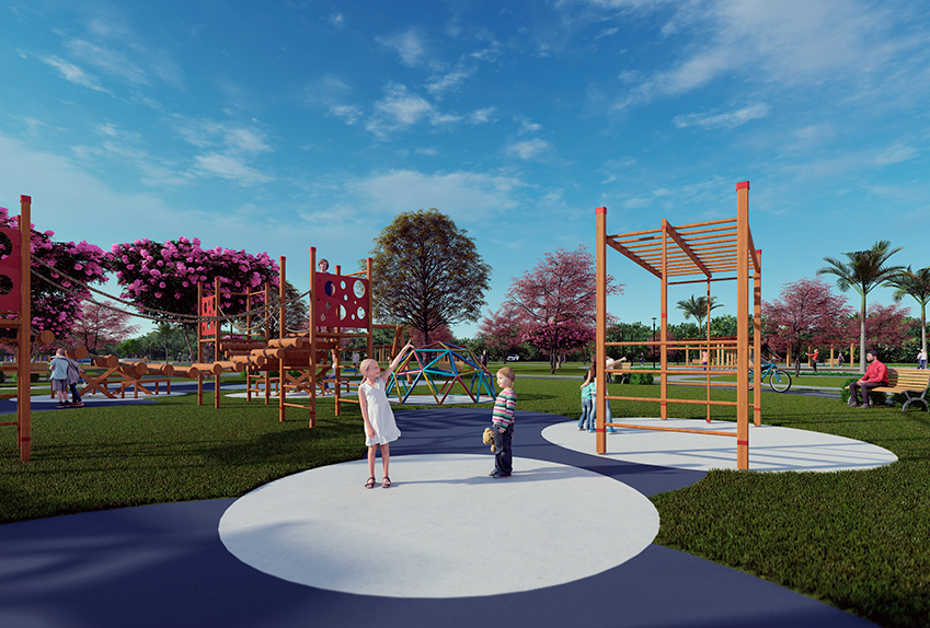 Entrada do empreendimento